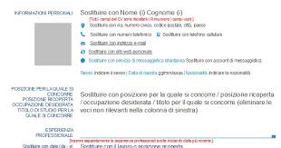 Cv europass modello da compilare modello template : Cv Europass Modello Da Compilare Modello Template Curriculum Vitae Formato Europeo Da Compilare Italiano Molto Simile Al Modello Precedente Ma Dal Aspetto Un Po Piu Serio E Professionale Valoriem Debt