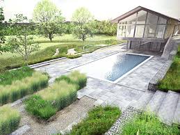 Modern Natural Gardens Winchester Contemporary Landscape Design Garden Architecture Modern Landscaping