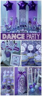 Dance Inspired Birthday Francesca S 12th Birthday Party Catch My Party Dance Party Birthday Birthday Parties Birthday Party Themes