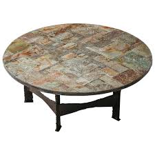 A slate coffee table is sturdy and durable yet exquisitely beautiful. Slate Coffee And Cocktail Tables 131 For Sale At 1stdibs