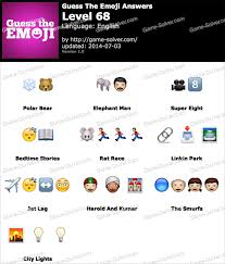 User katharine birbalsingh took to social media to share the infuriating quiz. Guess The Emoji Level 68 Game Solver