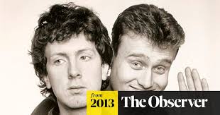 Comedians Hugh Dennis and Steve Punt