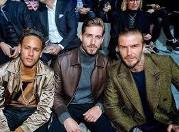 Neymar da silva santos júnior (brazilian portuguese: Neymar And David Beckham Hit Up Paris Fashion Week