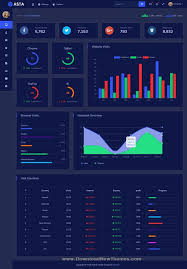 Asta Bootstrap 4 Responsive Admin Html5 Dashboard Template Dashboard Template Dashboard Design Templates