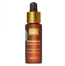 Effective and safe, it reduces and prevents pigment irregularities. Serum DÆ°á»¡ng Tráº¯ng Da Va Chá»'ng Lao Hoa Isis Nano White