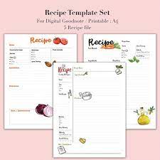 Keep your confidence in the kitchen and discover the joy of home cooking with our easy to use recipe app. Recipe Binder Recipe Book For Digital Download Recipe Cards Recipe Template Recipe Journal Blank Recipe Book Recipe Book Binder In 2021 Binder Recipe Book Recipe Book Design Recipe Template