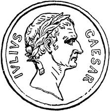 Julius Caesar Coin Roman Money Coloring Page Julius Caesar Coin Ancient Roman Coins Roman Art