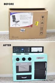Diy kitchen play set toy made of cardboard | cardboard diy for kids. Diy Cardboard Kids Play Kitchen 10 Steps With Pictures Instructables