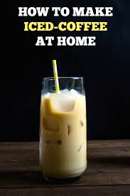 how to make perfect iced coffee at home