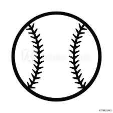 Baseball Ball Silhouette Vector Illustration Isolated On White Background Ideal For Logo Design Element Sti Silhouette Vector Vector Illustration Logo Design