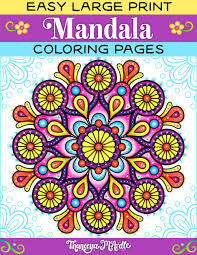 To make your art come to life you got to add some colors to it. Easy Mandala Coloring Pages Set Of 12 Printable Mandala Coloring Pages By Thaneeya Mcardle Thaneeya Com