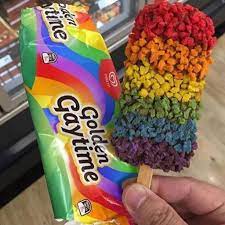 Golden gaytime unicorn looks like a wild ride tho. Unilever Backs Away From Rainbow Golden Gaytime Ice Cream After Social Media Outrage