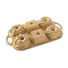 Geo Bundtlette Pan Nordic Ware Bundt Cake Cake Pans