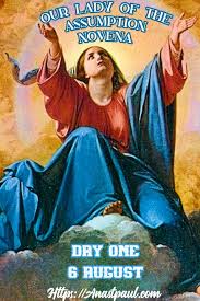 Aug 01, 2021 · this year's goal for assumption of the blessed virgin mary parish is $35,000, and this year the goal for immaculate conception parish is $9,900. Novena To Our Lady Of The Assumption Day One 6 August Anastpaul