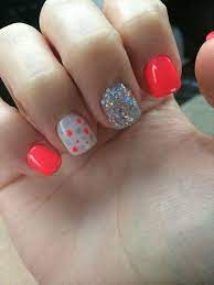 Neon Orange Summer Nails Nails Toe Nails Fun Nails