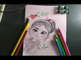 How To Draw And Color Sketch Of Glitch Sketch Book Youtube Sketch Book Sketch Videos Glitch