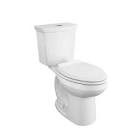 American Cadet 3 3 8 6 0L Dual Flush Right Height Elongated 2-Piece Toilet in Whi    3380516ST.020