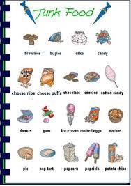 Your kidneys are powerful filtration systems that remove toxins from your blood to keep you healthy. Junk Food Picture Dictionary Junk Food Picture Dictionary Worksheets For Kids