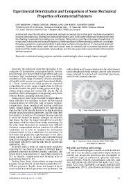 Date contact dpr draxlmaier procese de productie romania srl. Pdf Experimental Determination And Comparison Of Some Mechanical Properties Of Commercial Polymers Anghel Cernescu And Emanoil Linul Academia Edu