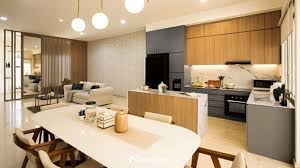 Desain ruang keluarga yang akan pertaman kita bahas menggunakan konsep open plan yang menggabungan antara ruang tamu dengan ruang keluarga. 5 Ide Ruangan Model Open Space Untuk Hunian