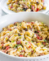 Stews / soups / chili: Macaroni Salad With Prosciutto Jo Cooks