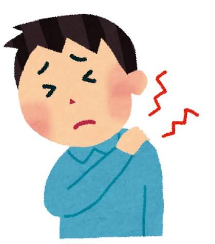 肩こりの男性のイラスト | かわいいフリー素材集 いらすとや