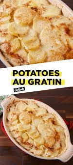 The Cheesy Sauce In This Potatoes Au Gratin Is So Good We Could Cry Recipe Recipes Delish Recipes Au Gratin