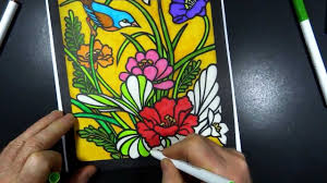 You can also see another adult coloring pages collection of that related to coloring pages designs for your printable coloring pages for adults below. Stained Glass Coloring Book 1 Youtube