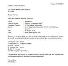 Surat lamaran kerja android latest 1.2 apk download and install. Download 6 Contoh Surat Lamaran Kerja Guru Honorer Doc Pdf