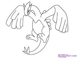 Awesome Printable Pokemon Lugia Coloring Pages For Playing Http Www Coloringoutline Com Awesome Super Coloring Pages Coloring Pages Pokemon Coloring Pages