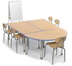 Modular Boardroom Table For School Interchange Line Smith System Small Group Table Classroom Tables Modular Furniture