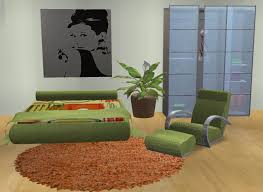 An elegant design designed with black nobility and gold weight. Mod The Sims Comfy Retro Bedroom Set