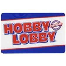 Hobby lobby is the place to find all of the arts and crafts supplies you're looking for. Wallis Companies Hobby Lobby Gift Card