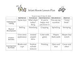 Infant Room Lesson Plan Westlake Childcare Lesson Plans For Toddlers Curriculum Lesson Plans Toddler Lessons