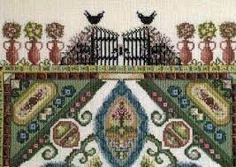 Thread gatherers sea grass (fiber) product no: Chatelaine Knotgarden The Cross Stitch Pattern Cross Stitch Patterns Cross Stitch Stitch Patterns