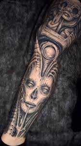 Started this SCORN inspired sleeve