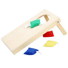 The movements and motions are pretty simple, but a game of hacky sack doesn't need that. Wood Cornhole Game Set For Kids Toys Boys Girls Bean Bags Hacky Sack Toss Giochi Bambini Jouet Enfant Toy Sports Aliexpress