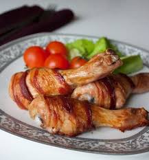 куриные ножки с картошкой в рукаве рецепт с фото Kak Prigotovit Kurinye Nozhki V Bekone Recept Ingridienty I Fotografii Kurinye Nozhki Recepty S Bekonom I Bekon