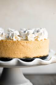 This thanksgiving just make sure you sneak a pumpkin dessert in their somewhere. No Bake Pumpkin Cheesecake Ahead Of Thyme
