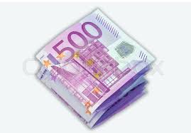 500 € euro schein specimen 2002 duisenberg. Ein Bundel 500 Euro Banknoten Stock Bild Colourbox