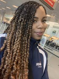 Passion twist synthetic crotchet braiding hair extensions short ombre crochet braids pre looped fluffy twists braiding hair bulk. 120 Twists Ideas Natural Hair Styles Twist Hairstyles Braided Hairstyles