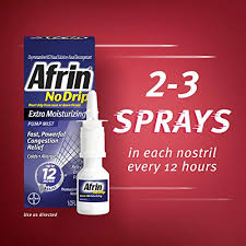 Benzalkonium chloride solution, benzyl alcohol, camphor, dibasic sodium . Afrin No Drip 12 Hour Pump Mist Extra Moisturizing 5 Ounce Pumps Pack Of 3 Pricepulse