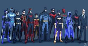 Black And Red Batman Name Huntress Batwing Black Bat Red Robin Batwoman Robin Batman Nightwing Batman Family Nightwing Batman
