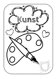 Deckblatt Kunst Zum Ausmalen Unterrichtsmaterial Im Fach Kunst In 2020 Ausmalen Deckblatt Kunst