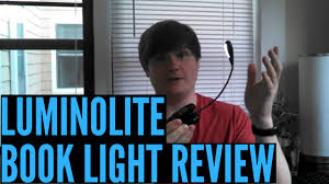 Use code mighty for 10% off * free shipping on u.s. Luminolite Rechargeable Book Light Review 4 Led Reading Light Youtube