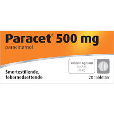 Bronkyl is used to treat acetaminophen overdose and help prevent damage to your liver caused by taking large quantities of. Paracet Tabletter 500 Mg 20 Stk Apotek For Deg