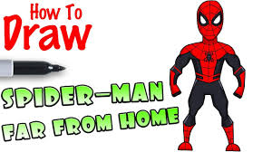 Far from home (2019) subtitle indonesia. How To Draw Spider Man Far From Home Youtube