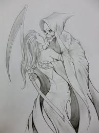 Drawing A Day Dear Death By Christopher Stoll On Deviantart Badass Drawings Demon Drawings Girl Drawing Images