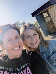 Our PTA president Debra's last rooftop 5th grade graduation picture  adventure with Mrs. Eagen. #undefeated #PTA209Queens