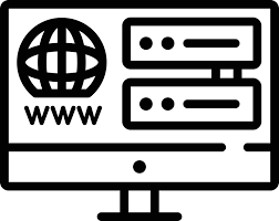 Line icon for web hosting 3126833 Vector Art at Vecteezy